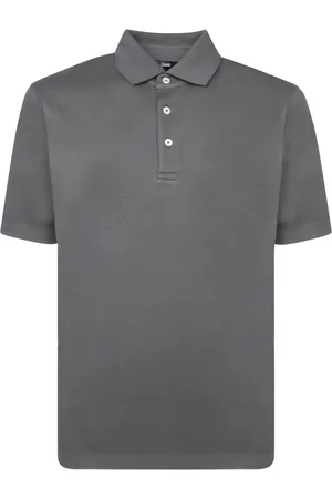HERNO Topp, Herr, L, Bomull, Grå T-shirt för män