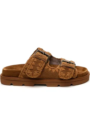 Mou Skor, Dam, 37 EU, Bio Sandaler med Spännen