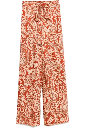 Liu Jo Byxor, Dam, S, Polyester, Röda eleganta byxor för kvinnor