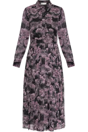 Tory Burch Klänning, Dam, M, Polyester, Klänning med plisserad fåll