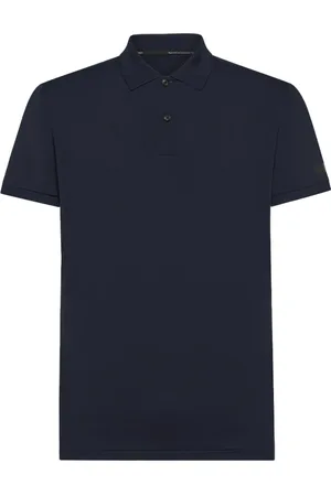 RRD Topp, Herr, L, Blå Polo Skjorta Oxford Stil