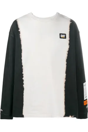 Heron Preston Topp, Herr, S, Bomull, Svart Brushstroke Print T-shirt