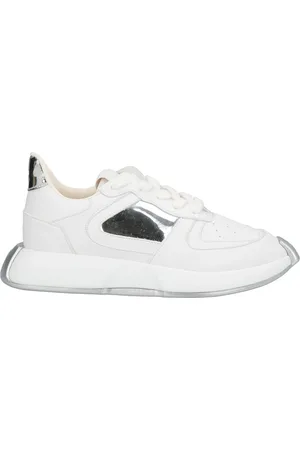 Giuseppe Zanotti Skor, Herr, 43 EU, Läder, Vita Lädersneakers Aw23