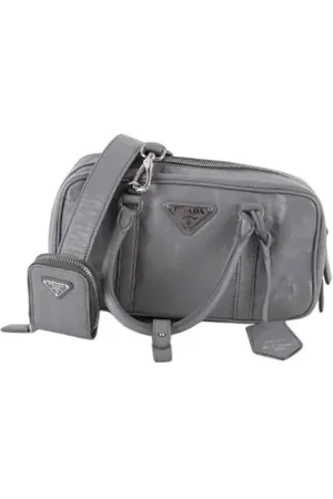 Prada Pre-owned, Dam, ONE Size, Pre-owned Laeder prada-vskor
