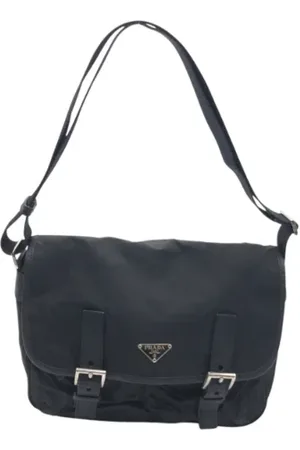 Prada Pre-owned, Dam, ONE Size, Nylon, Pre-owned Canvas crossbodyvskor