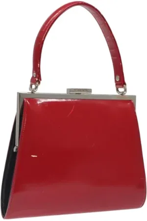 Saint Laurent Pre-owned, Dam, ONE Size, Pre-owned Laeder handvskor