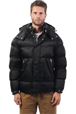 HUGO BOSS Jacka, Herr, L, Vattenavvisande vadderad jacka med jacquardmönster