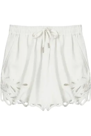 Isabel Marant Shorts, Dam, M, Bomull, Broderade shorts