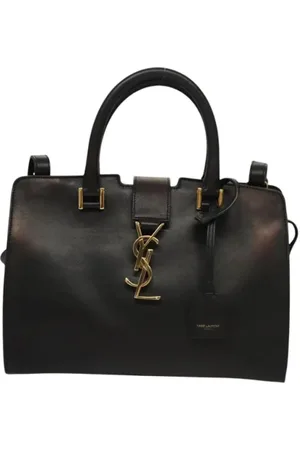 Saint Laurent Pre-owned, Dam, ONE Size, Pre-owned Laeder handvskor