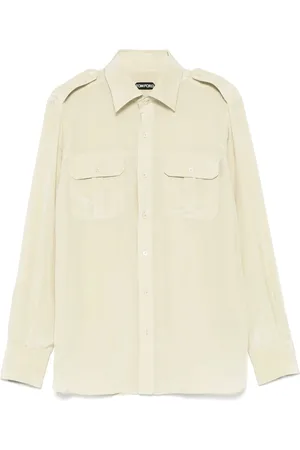 Tom Ford Skjorta, Herr, M, Button-Up Skjorta med Fickor