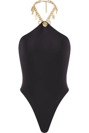 Moschino Badkläder, Dam, L, Charm Baddräkt med Logodetalj
