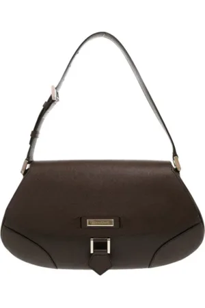 Burberry Pre-owned, Dam, ONE Size, Pre-owned Laeder axelremsvskor