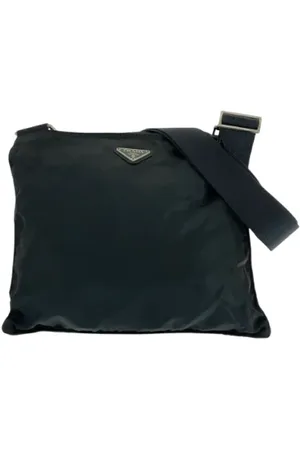 Prada Pre-owned, Dam, ONE Size, Nylon, Pre-owned Canvas crossbodyvskor