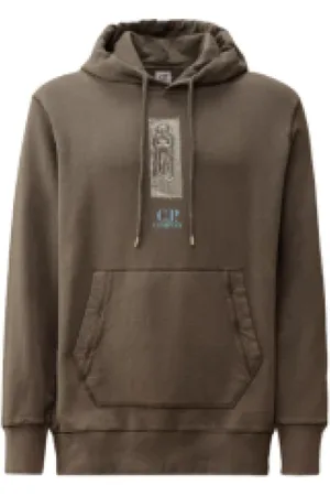 C.P. Company Sweatshirts & Hoodies, Herr, S, Bomull, Bomull Huvtröja