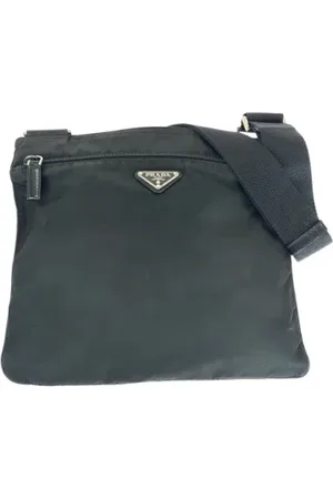 Prada Pre-owned, Herr, ONE Size, Nylon, Pre-owned Canvas crossbodyvskor