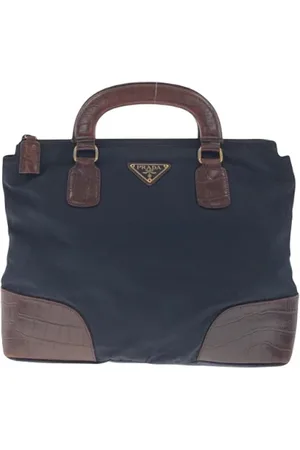 Prada Pre-owned, Dam, ONE Size, Nylon, Pre-owned Canvas totevskor