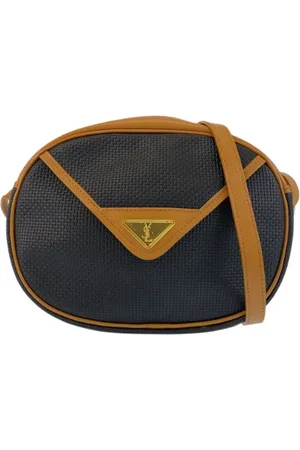 Saint Laurent Pre-owned, Dam, ONE Size, Pre-owned Canvas crossbodyvskor
