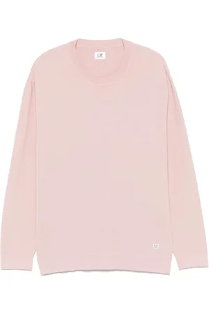 C.P. Company Stickade tröjor & koftor, Herr, M, Bomull, Crepe Sweater för modern man