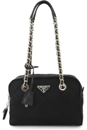 Prada Pre-owned, Dam, ONE Size, Nylon, Pre-owned Laeder prada-vskor