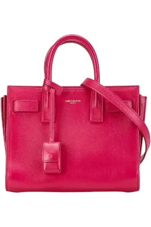Saint Laurent Pre-owned, Dam, ONE Size, Pre-owned Laeder handvskor