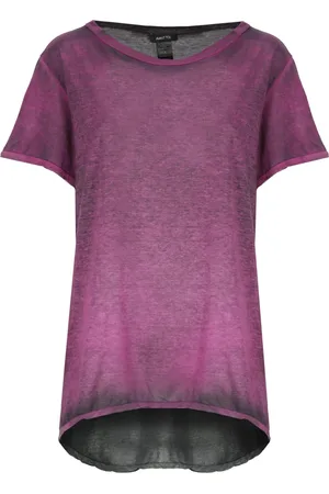 AVANT TOI Topp, Dam, L, Bomull, Lila Bomull T-shirt för Kvinna