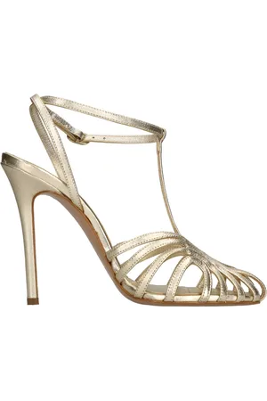 MARC ELLIS Skor, Dam, 37 EU, Läder, Sandaler Guld