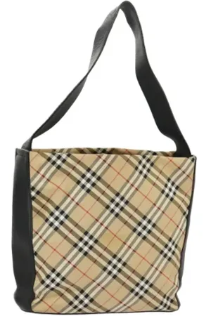 Burberry Pre-owned, Dam, ONE Size, Nylon, Pre-owned Nylon handvskor