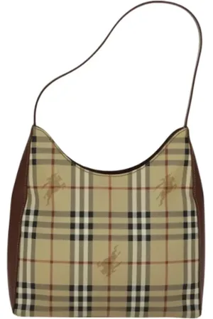 Burberry Pre-owned, Dam, ONE Size, Pre-owned Laeder axelremsvskor