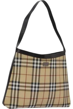 Burberry Pre-owned, Dam, ONE Size, Pre-owned Laeder axelremsvskor