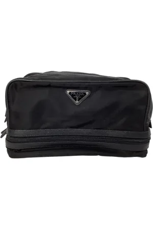 Prada Pre-owned, Herr, ONE Size, Nylon, Pre-owned Nylon necessrer