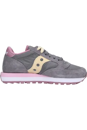 Saucony Skor, Dam, 37 1/2 EU, Mocka, Sneakers Grå