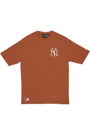 New Era Topp, Herr, XL, Bomull, MLB League Essentials Oversize Tee Earth