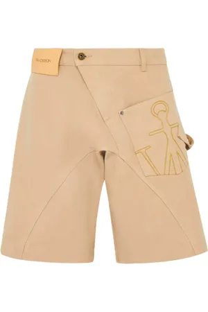 J.W.Anderson Shorts, Herr, S, Bomull, Shorts med knappstängning