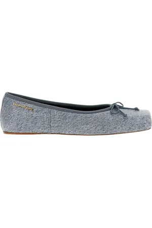 Alexander Wang Skor, Dam, 40 EU, Denim, Blå Denim Båge Ballet Flats