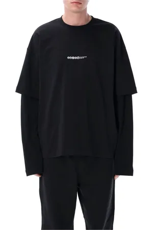 OAMC Topp, Herr, S, Bomull, PeaceMaker Målad Långärmad Tee