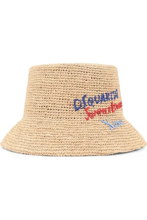 Dsquared2 Accessoarer, Herr, M, Färgglad Broderad Hatt