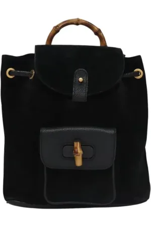 Gucci Pre-owned, Dam, ONE Size, Mocka, Pre-owned Mocka ryggsckar