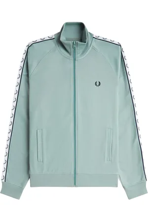 Fred Perry Sweatshirts & Hoodies, Herr, L, Bomull, Retro Track Jacket
