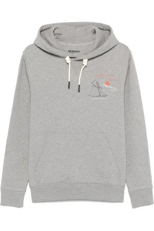 SEBAGO Sweatshirts & Hoodies, Herr, L, Bomull, Yachting Print Hoodie