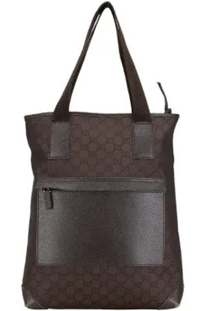 Gucci Pre-owned, Herr, ONE Size, Läder, Pre-owned Canvas gucci-vskor