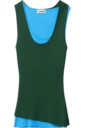 Staud Topp, Dam, XS, Nylon, Hermosa Tank Top