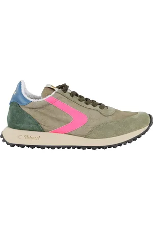 Valsport 1920 Skor, Herr, 42 EU, Nylon, Vintage Nylon Sneakers Gul Mocka