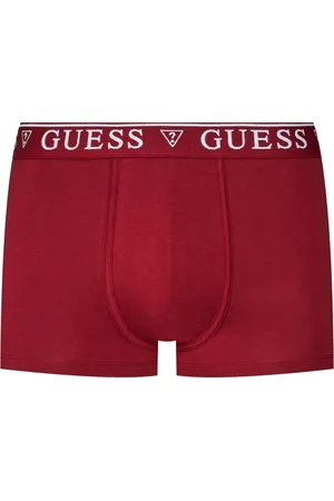 Guess Underkläder, Herr, S, Bomull, Broderad Logotyp Bomullsboxer