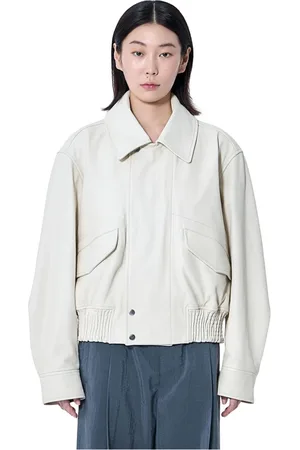 LEMAIRE Jacka, Dam, S, Läder, Klassisk Läderblousonjacka
