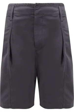 LEMAIRE Shorts, Herr, S, Bomull, Bruna Shorts med Justerbara Sidostroppar