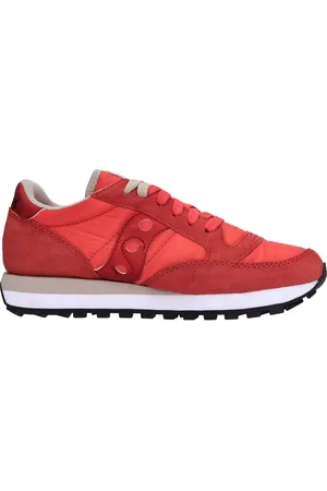 Saucony Skor, Dam, 39 EU, Mocka, Sneakers Röd