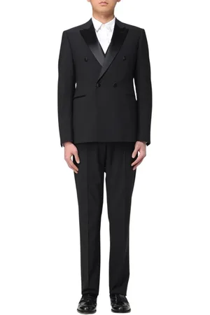 Emporio Armani Kostym, Herr, L, Navy Double-Breasted Suit