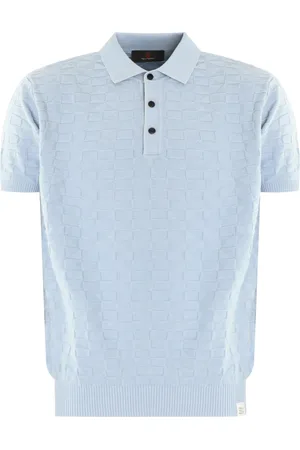 Peuterey Topp, Herr, M, Läder, Keirin Sweater Blå Stilfull Herrkläder