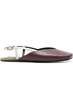 Ami Skor, Dam, 37 EU, Läder, Singback Ballet Flats