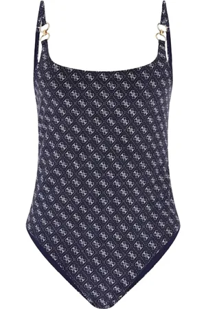 Guess Badkläder, Dam, M, Polyester, Baddräkt med 4G Logo Print